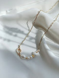 14kgf summer mixed pearl necklace