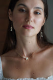 14kgf white coral necklace