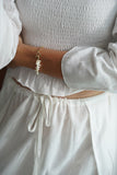 14kgf white coral bracelet