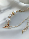 14kgf summer mixed pearl necklace