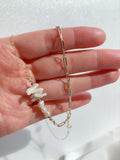 14kgf white coral necklace