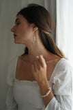 14kgf white coral necklace