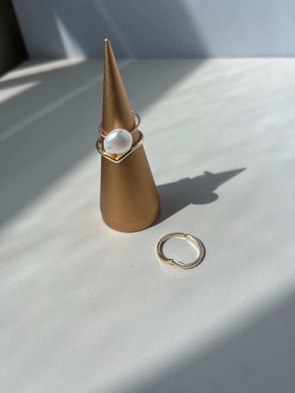 Pure Freshwater pearl ring