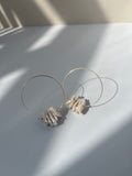 Starlit 18k hoop