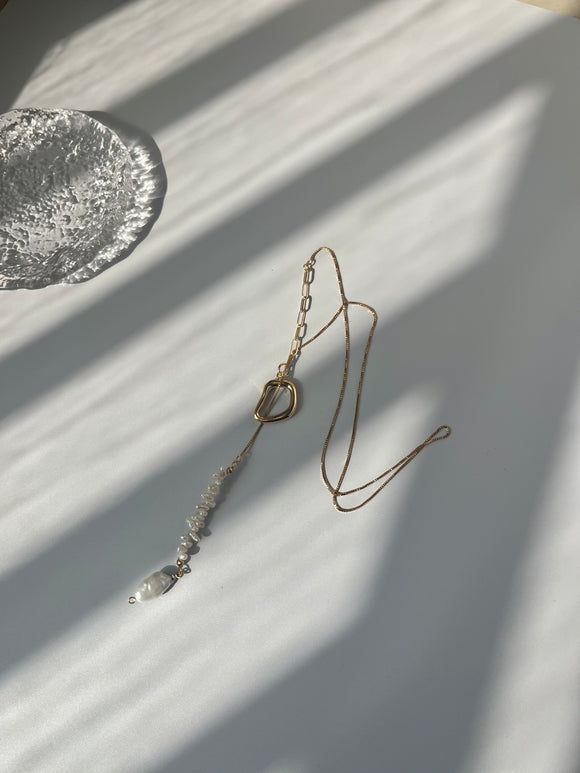 Lumière 18k 2way necklace