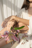 Danity pearls ring (Adjustable size)