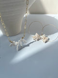 Starlit 18k hoop