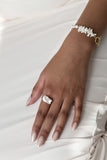 14kgf white coral bracelet