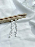 SV925 baroque pearls long pierce