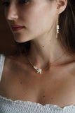 14kgf white coral necklace