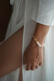 14kgf white coral bracelet