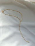 14K link chain necklace